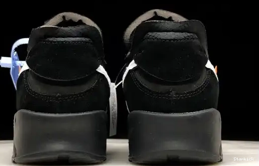 Max 90 Air  O-W Black AA7293-001 Nike 0628